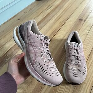 Asics Gel-Kayano 28 Womens Running Shoes 9.5 Smoky Rose Deep Mars sneakers